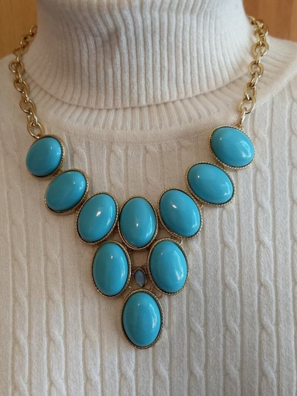 Turquoise Bubble Necklace